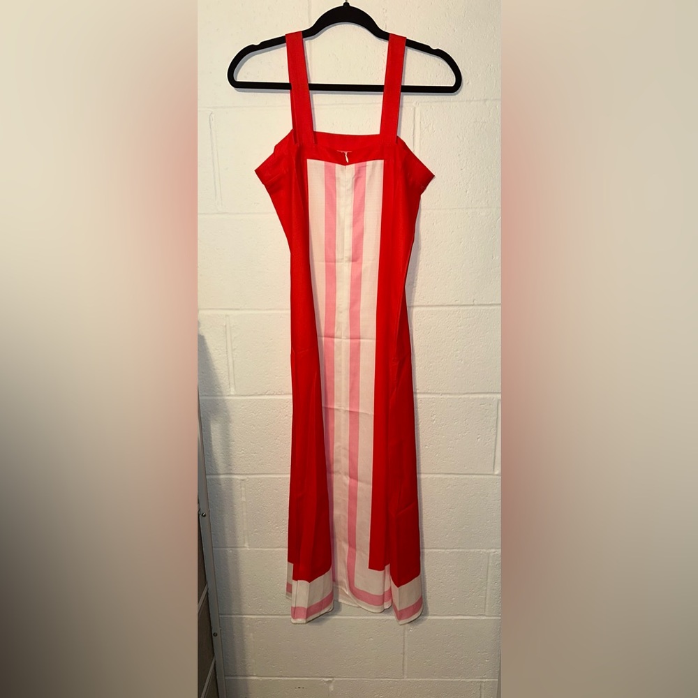 Striped Maxi Beach Cover Up - Picture 4 of 4
